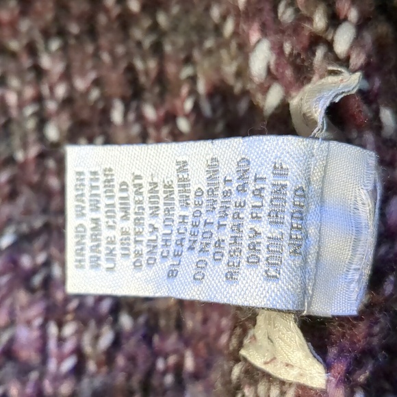 Tweeds purple wool blend cardigan/sweater/jacket size 2X - Picture 13 of 14